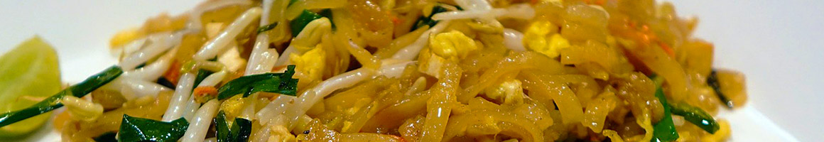 Eating Thai at Green Mango Thai Bistro restaurant in Rancho Cucamonga, CA.